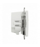 Sedna Design & Elements, Gniazdo 2P+PE z USB A+C 3A, białe Schneider SDD111072