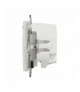 Sedna Design & Elements, Gniazdo 2P+PE z USB A+C 3A, białe Schneider SDD111072