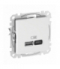 Sedna Design & Elements, Ładowarka USB, type A+C, 3A, 45W, PRO, biały Schneider SDD111404
