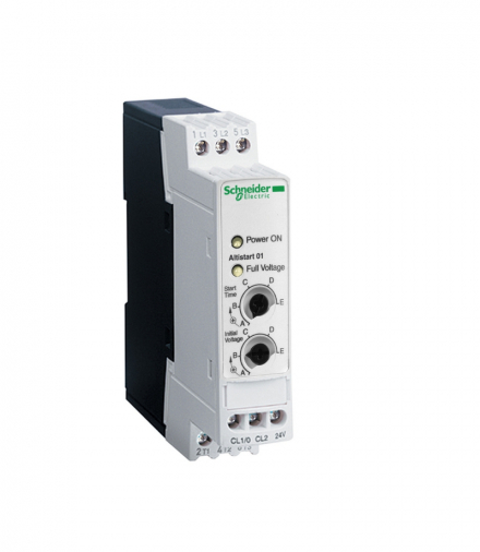 SoftStart, układ łagodnego rozruchu ATS01 3 fazowy 110/480VAC 50/60Hz 3kW 6A IP20 Schneider ATS01N106FT