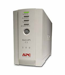 Zasilacz bezprzerwowy Back UPS wolnostojący 500VA Offline z wyjściami C13 Schneider BK500EI