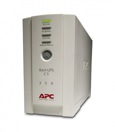 Zasilacz bezprzerwowy Back UPS wolnostojący 350VA Offline z wyjściami C13 Schneider BK350EI