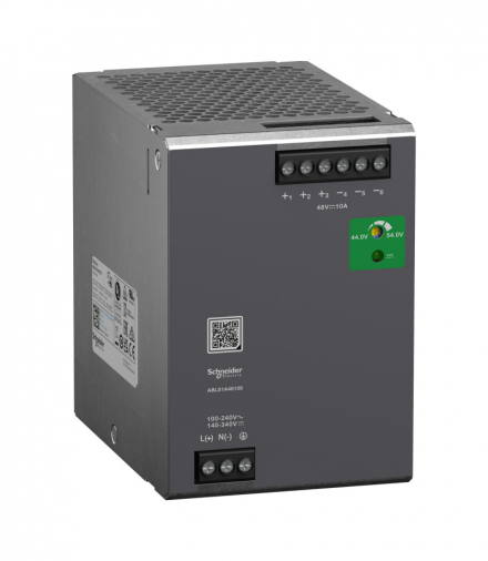 Regulowany zasilacz impulsowy, Phaseo, 100...240 V AC, 12V 1 A, 1 fazowy, modułowy Schneider ABLM1A12010