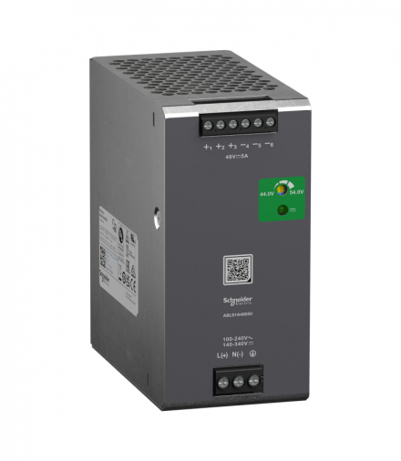 Regulowany zasilacz impulsowy, Phaseo, 100...240 V AC, 12V 4.2 A, 1 fazowy, modułowy Schneider ABLM1A12042