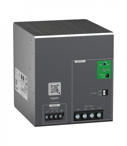 Zasilacz prostujący i filtrujący, Phaseo, 3 fazowy, 400 V AC, 24 V, 30 A Schneider ABL8TEQ24300