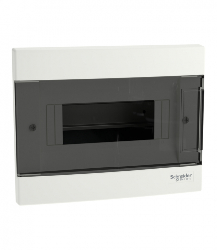 Rozdzielnica, obudowa podtynkowa, Easy9 EU IP40 EZ9EU-1-12-PT-T drzwi transparentne 1 rząd 12 modułów/rząd Schneider EZ9EUA112