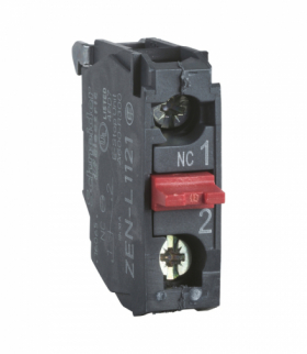 Harmony XALD, XALK Blok styków 1 NC zaciski śrubowe Schneider ZENL1121TQ