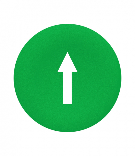 Harmony XB4 XB5R Wkładka do przycisku zielona Schneider ZBA7335