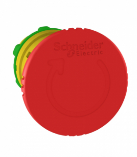 Harmony XB5 Przycisk bezpieczeństwa Ø22 czerwony okrągły plastikowy sprzedaż, 100 sztuk Schneider ZB5AS844TQ