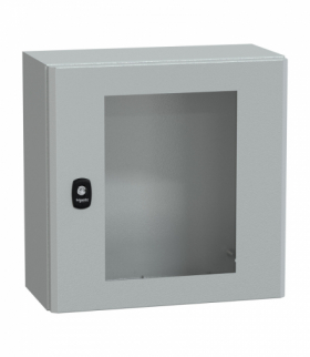 Spacial Obudowa wisząca S3D drzwi transparentne IP66 400x 400x 200mm Schneider NSYS3D4420T