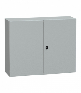 Spacial Obudowa wisząca S3D drzwi podwójne z płytą montażową ocynkowaną IP55 800x 1000x 300mm Schneider NSYS3D81030DP