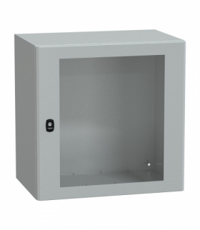 Spacial Obudowa wisząca S3D drzwi transparentne IP66 600x 600x 400mm Schneider NSYS3D6640T