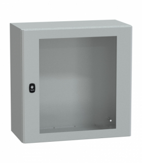 Spacial Obudowa wisząca S3D drzwi transparentne IP66 600x 600x 300mm Schneider NSYS3D6630T