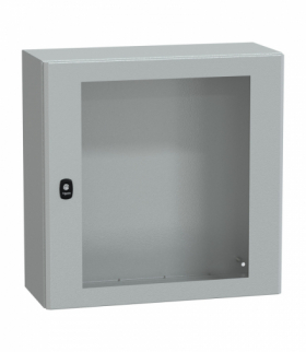 Spacial Obudowa wisząca S3D drzwi transparentne IP66 600x 600x 250mm Schneider NSYS3D6625T