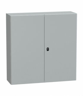 Spacial Obudowa wisząca S3D drzwi podwójne z płytą montażową ocynkowaną IP55 1000x 1000x 300mm Schneider NSYS3D101030DP