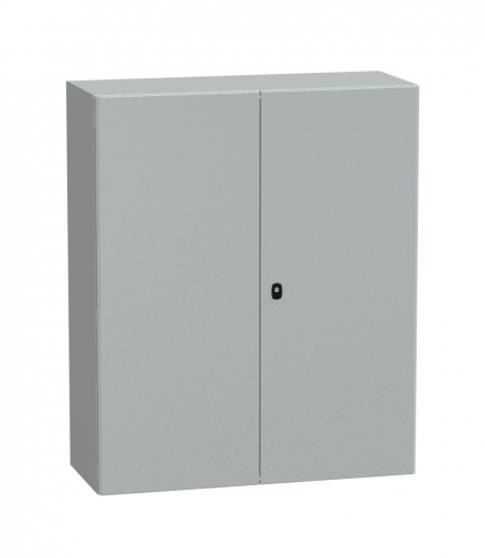 Spacial Obudowa wisząca S3D drzwi podwójne z płytą montażową ocynkowaną IP55 1200x 1000x 400mm Schneider NSYS3D121040DP