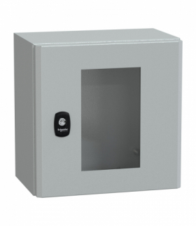 Spacial Obudowa wisząca S3D drzwi transparentne IP66 300x 300x 200mm Schneider NSYS3D3320T