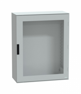 Thalassa Obudowa poliestrowa wisząca PLM z drzwiami transparentnymi IP66 1056x852x350 mm Schneider NSYPLM108TG