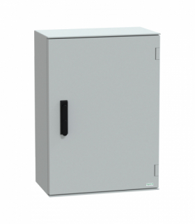 Thalassa Obudowa poliestrowa wisząca PLM z zamkiem 3 punktowym, IP66 747x536x300 mm Schneider NSYPLM75VG