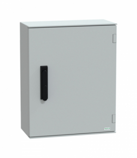 Thalassa Obudowa poliestrowa wisząca PLM z zamkiem 3 punktowym, IP66 530x430x200 mm Schneider NSYPLM54VG