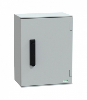 Thalassa Obudowa poliestrowa wisząca PLM z zamkiem 3 punktowym, IP66 430x330x200 mm Schneider NSYPLM43VG