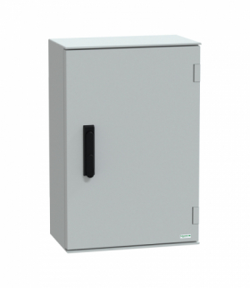 Thalassa Obudowa poliestrowa wisząca PLM z zamkiem 3 punktowym, IP66 647x436x250 mm Schneider NSYPLM64VG