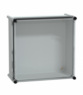 Thalassa Puszka poliestrowa PLS pokrywa transparentna poliwęglanowa IP65 360x360x180 mm Schneider NSYPLS3636G