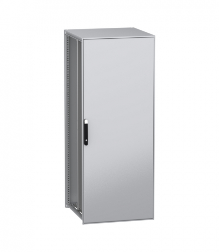 Stojąca obudowa modułowa, PanelSeT SFN, stal dekarbonizowana, płyta montażowa, 2000x800x800mm, IP55 Schneider NSYSFN20880P