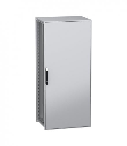 Stojąca obudowa modułowa, PanelSeT SFN, stal dekarbonizowana, płyta montażowa, 1800x800x600mm, IP55 Schneider NSYSFN18860P