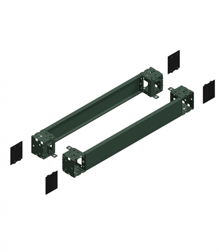 Spacial Przód i tył cokołu do SF, SM 100x 800mm Schneider NSYSPF8100