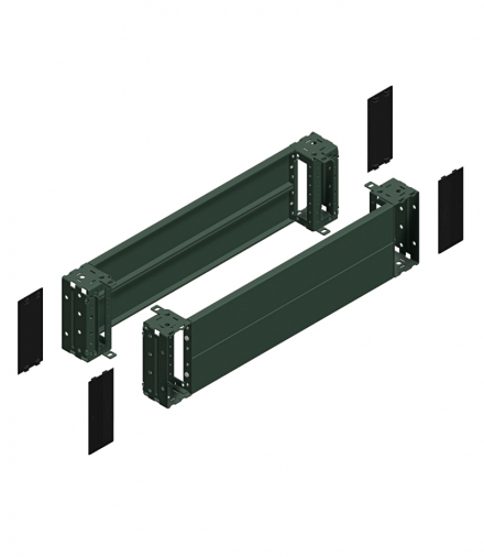 Spacial Przód i tył cokołu do SF, SM 200x 1200mm Schneider NSYSPF12200