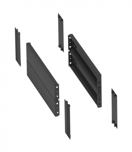 Spacial Boki cokołu do S3D, CRN, SD 300x 200mm Schneider NSYSPS3200SD