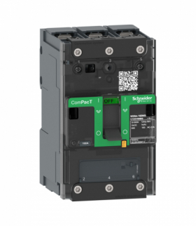 Rozłącznik, ComPacT NSXm, 100NA, 3P, zaciskane końcówki kablowe Schneider C113100BS