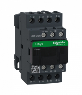 Stycznik mocy TeSys D AC1 25A 4P 1NO 1NC cewka 230VAC zaciski skrzynkowe Schneider LC1DT25P7