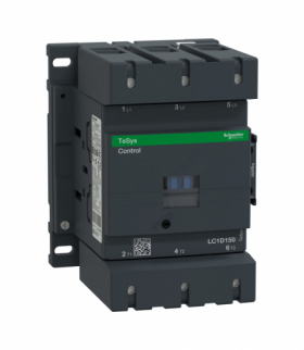 Stycznik mocy TeSys D AC3 150A 3P 1NO 1NC cewka 24VDC Schneider LC1D150BD