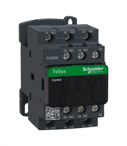 Stycznik pomocniczy, TeSys Deca, 5NO, cewka 230VAC, zaciski skrzynkowe Schneider CAD50P7