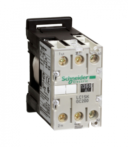 Miniaturowy stycznik mocy TeSys SK 5A 2P 2NO cewka 48VAC Schneider LC1SKGC200E7