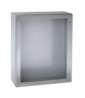 Spacial Obudowa wisząca ze stali nierdzewnej S3X IP66 304L drzwi transparentne 500x 400x200mm Schneider NSYS3X5420T
