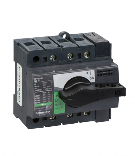 Compact INS INV, rozłącznik INS63 63A 3P Schneider 28902