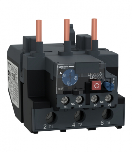 Przekaźnik przeciążeniowy cieplny, TeSys Deca, 63-80A, klasa 10 Schneider LRD3363