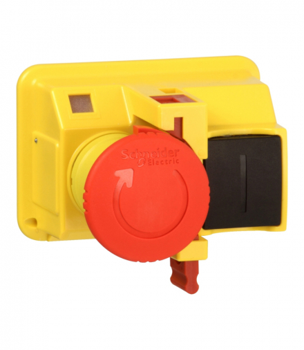 Grzybek bezpieczeństwa do obudowy GV2 odblokowanie przez przekręcenie Schneider GV2K04