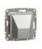Asfora Wypust kablowy bez ramki, aluminium Schneider EPH5500161