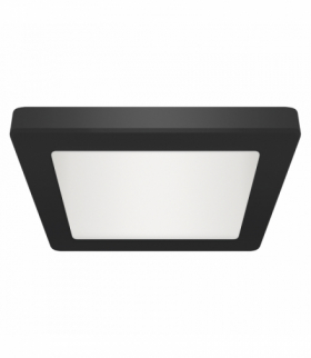 Oprawa sufitowa SMD LED OLGA LED D 24W BLACK CCT czarny Struhm 04411