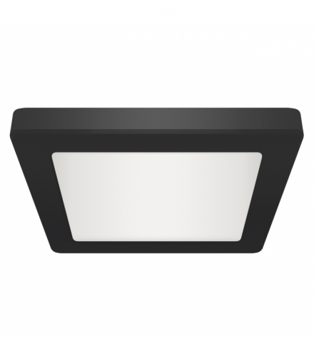 Oprawa sufitowa SMD LED OLGA LED D 24W BLACK CCT czarny Struhm 04411