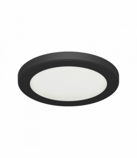 Oprawa sufitowa SMD LED OLGA LED C 12W BLACK CCT czarny Struhm 04406