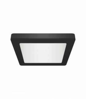 Oprawa sufitowa SMD LED OLGA LED D 12W BLACK CCT czarny Struhm 04409