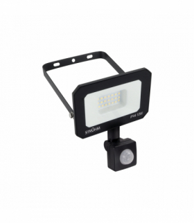 Naświetlacz SMD LED z czujnikiem ruchu ASTON LED S 10W BLACK NW czarny Struhm 04364