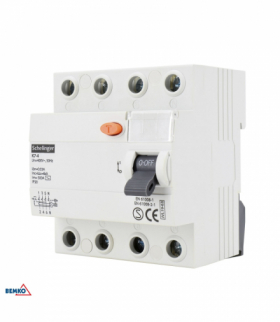 WYŁĄCZNIK RCCB RÓŻNICOWOPRĄDOWY AC 4P 25A 30mA Schelinger Bemko A03-K7-4-25-030