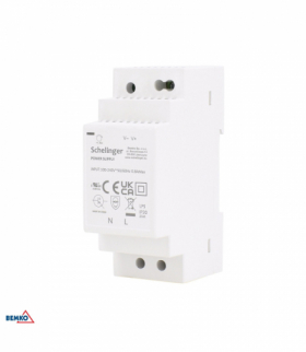 ZASILACZ NA SZYNĘ DIN 12V 24W Bemko A21-LDD024-2P-12V