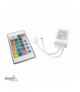 STEROWNIK LED IR 72W Z PILOTEM 24 PRZYCISKI RGB Bemko B44-IR-SRP-072-24-RGB